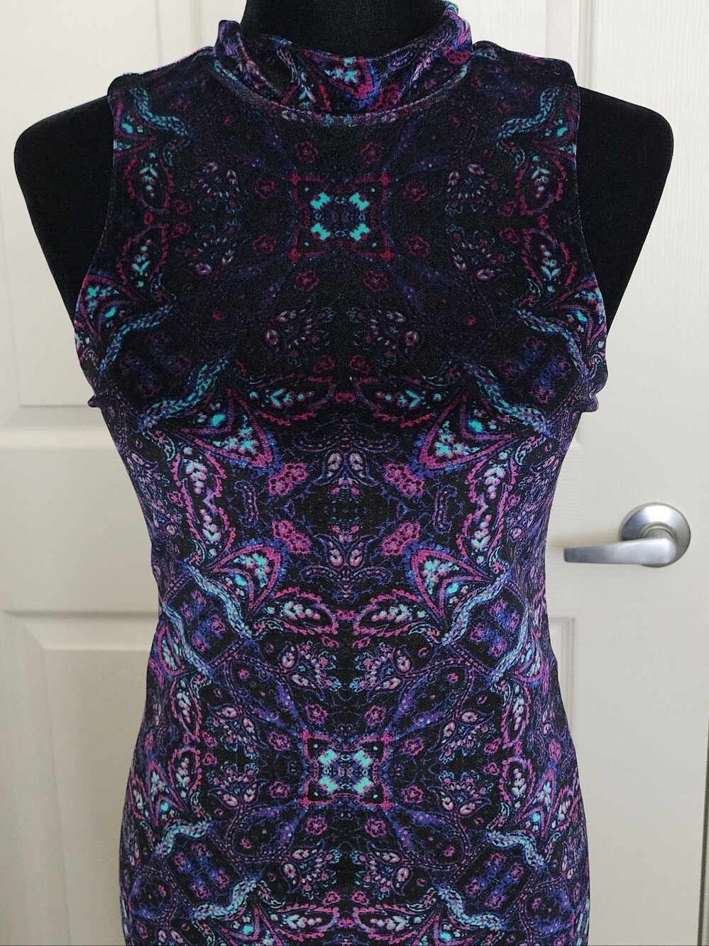 💙 Retro Velvet Dress 💜